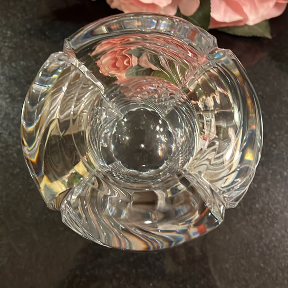 VTG Bohemia Czech 24% Lead Crystal 6-3/4" Ice Bucket - Picture 9 of 9